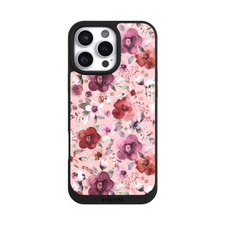 iPhone 16 Pro Max NIVOpure Bouquet Abondant Romance Rose
