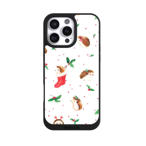 Apple iPhone 16 Pro Max NIVOpure Christmas Cute Hedgehog