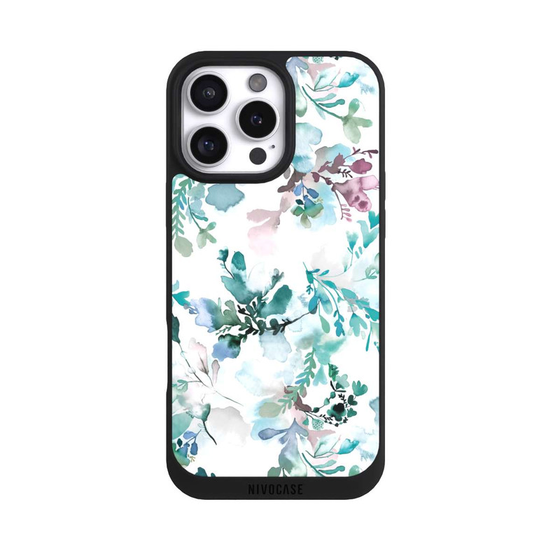 iPhone 16 Pro Max NIVOpure Zarte Herbstblumen Eukalyptus