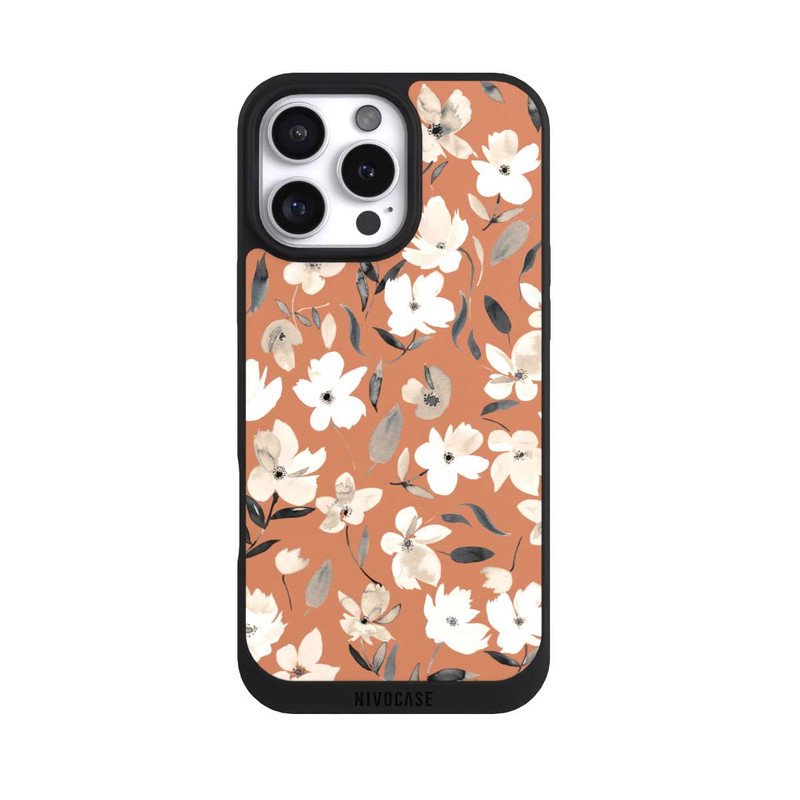iPhone 16 Pro Max NIVOpure Fresh Fall Flowers Copper