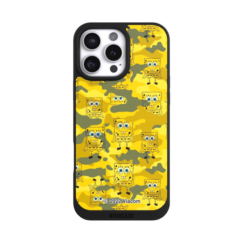 iPhone 16 Pro Max NIVOpure Spongebob-Army Design