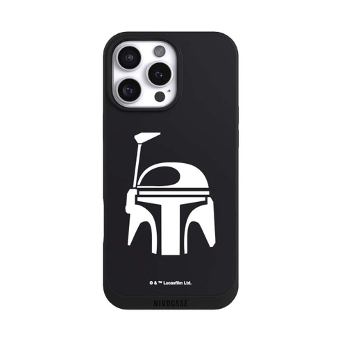Apple iPhone 16 Pro Max NIVOpure Boba Fett Helmet Black