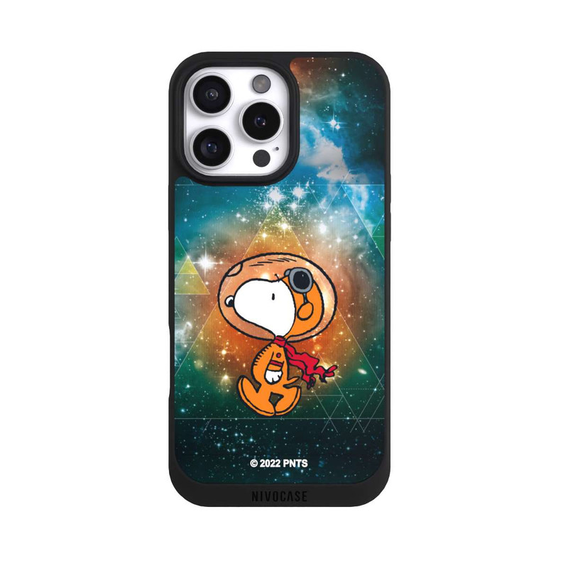 iPhone 16 Pro Max NIVOpure Snoopy Voyageur de l'espace Vert
