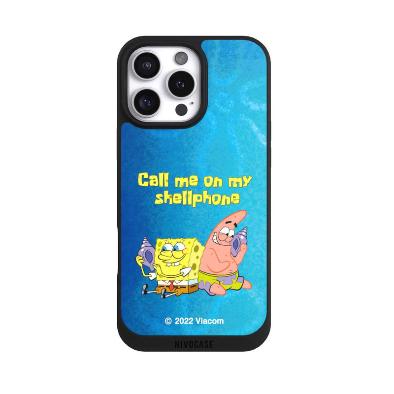 iPhone 16 Pro Max NIVOpure Spongebob - Call Me On My Shellphone