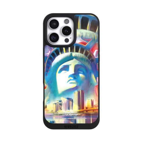 Apple iPhone 16 Pro Max NIVOpure New York Liberty Art By P.D. Moreno