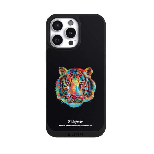Apple iPhone 16 Pro Max NIVOpure Tiger Art By P.D. Moreno