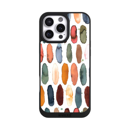 Apple iPhone 16 Pro Max NIVOpure Aquarellstriche aus mineralischem Terrakotta