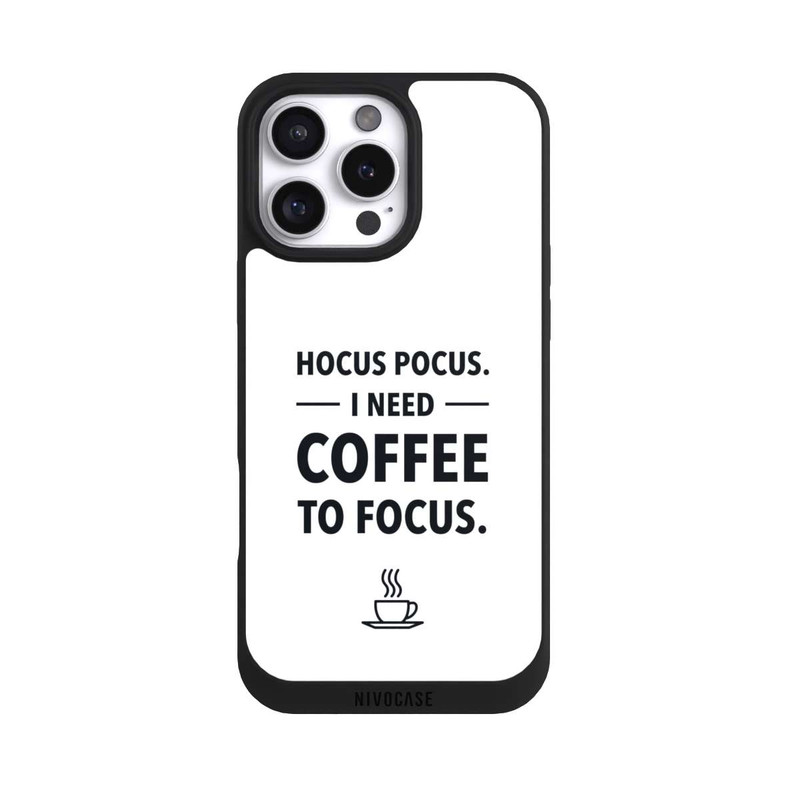 iPhone 16 Pro Max NIVOpure Hocus Pocus I Need Coffee