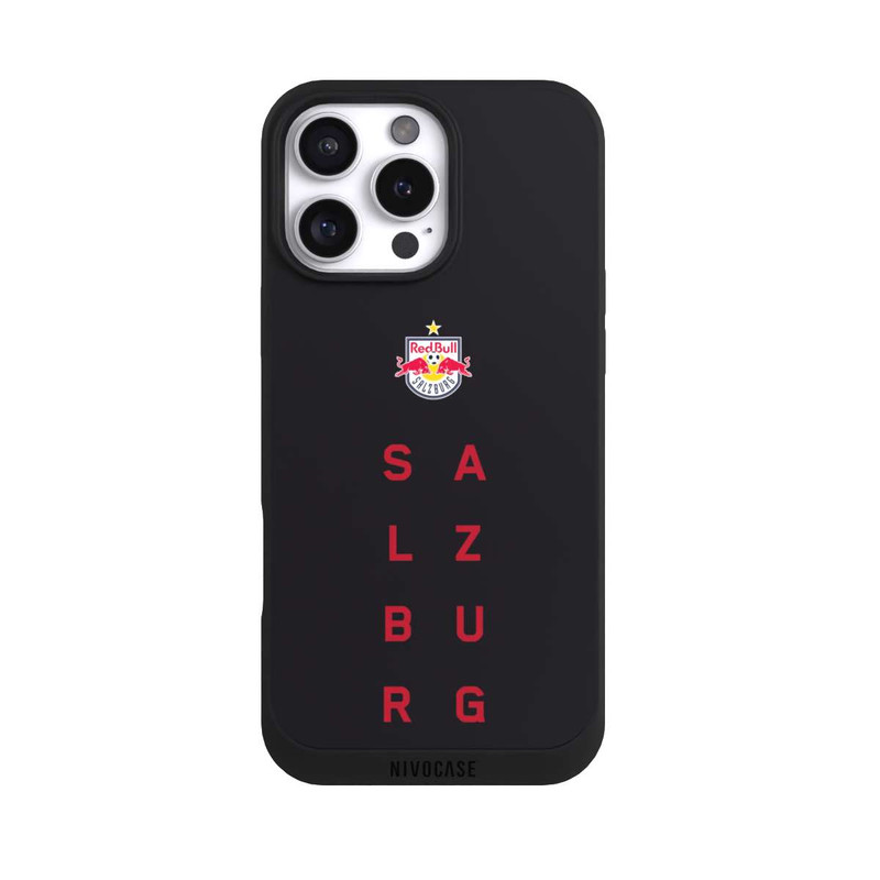 iPhone 16 Pro Max NIVOpure FC RB Salzburg Schriftzug Rot