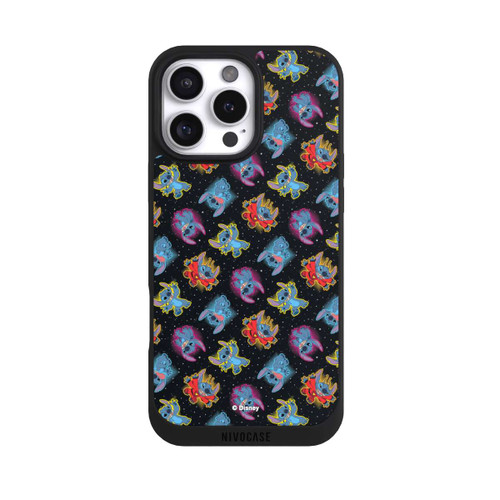 Apple iPhone 16 Pro Max NIVOpure Stitch Pattern Black