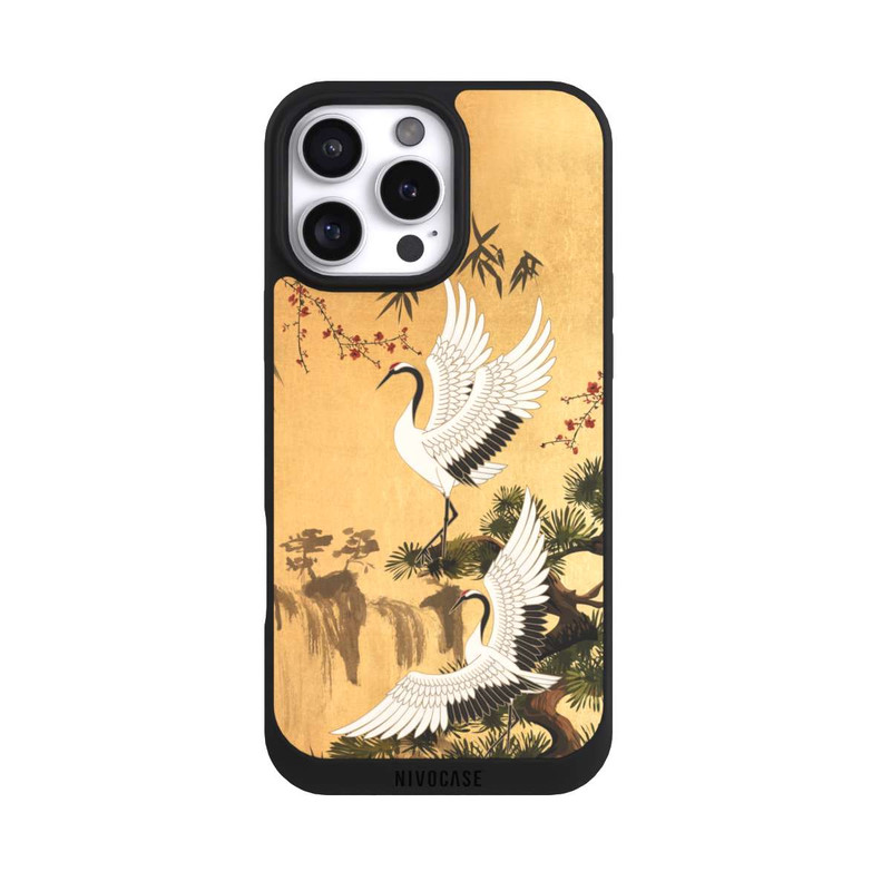 iPhone 16 Pro Max NIVOpure Kraniche Gold Japan 2