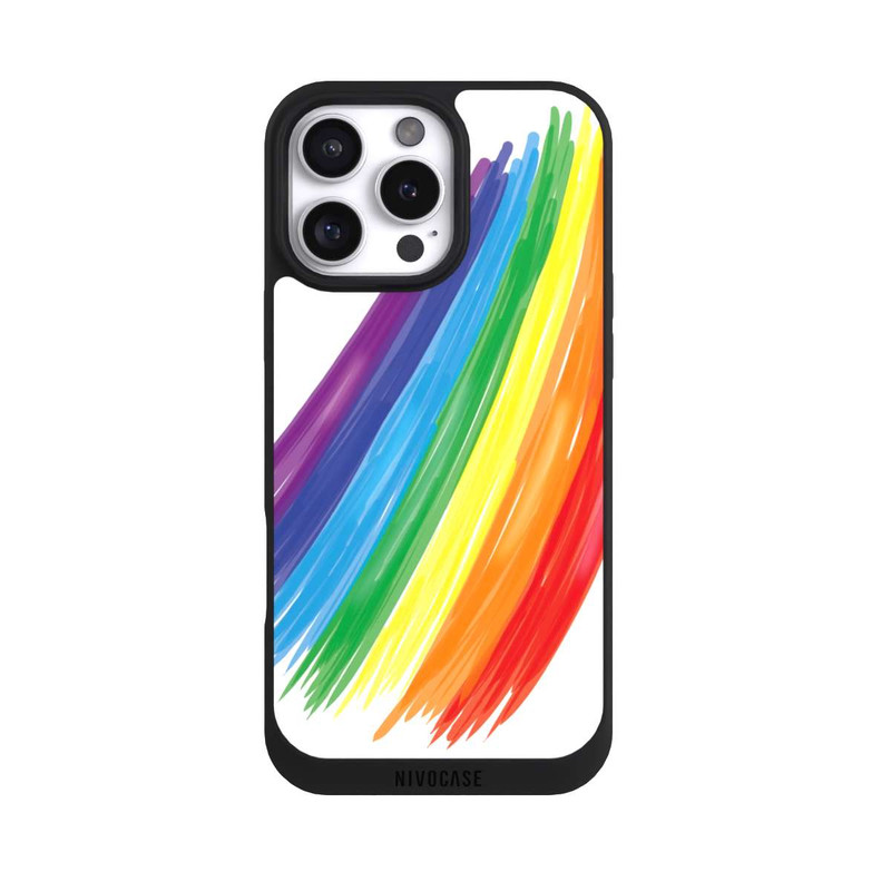 iPhone 16 Pro Max NIVOpure Rainbow Paint Brush