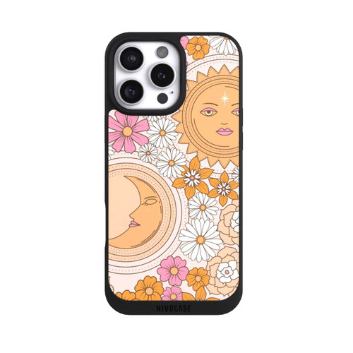 Apple iPhone 16 Pro Max NIVOpure Mond-Sonne-Blumen