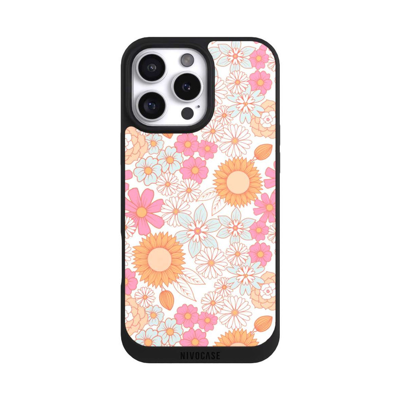 iPhone 16 Pro Max NIVOpure Retro Boho Blumen