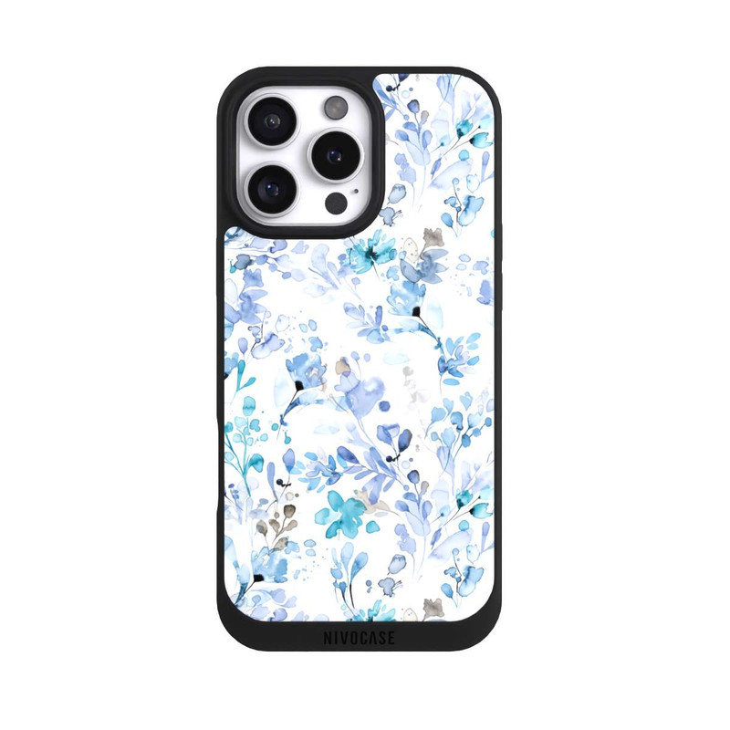 iPhone 16 Pro Max NIVOpure Herbes de Printemps Bleues