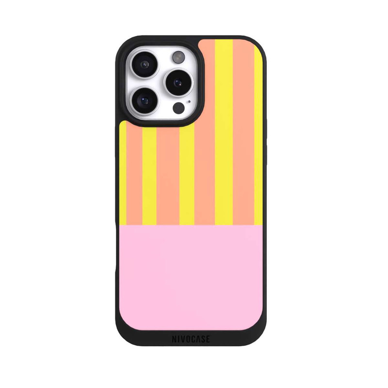 iPhone 16 Pro Max NIVOpure Neonfarbige Streifen