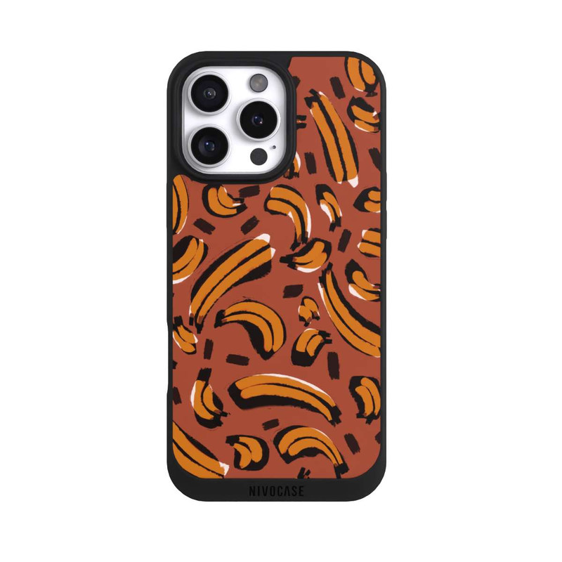 iPhone 16 Pro Max NIVOpure Abstrakte Bananen Muster