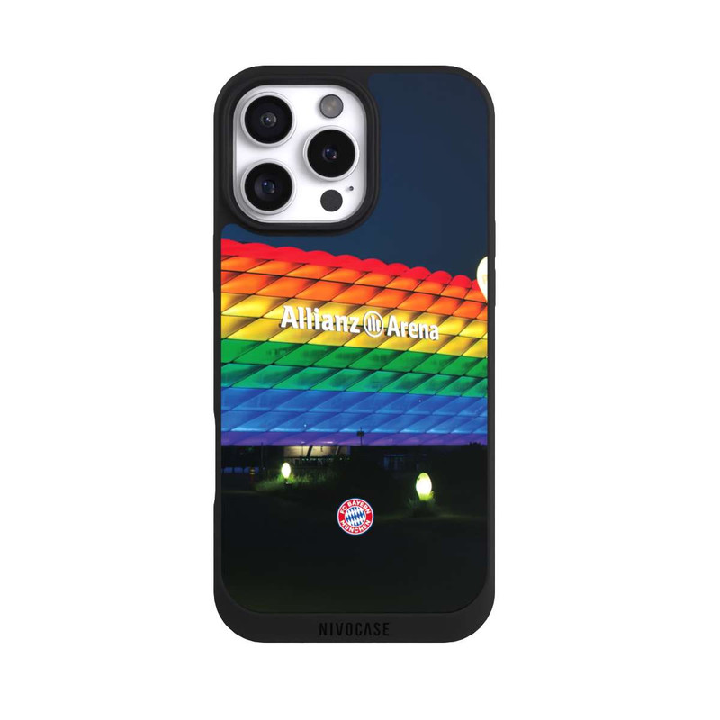 iPhone 16 Pro Max NIVOpure Allianz Arena Regenbogen