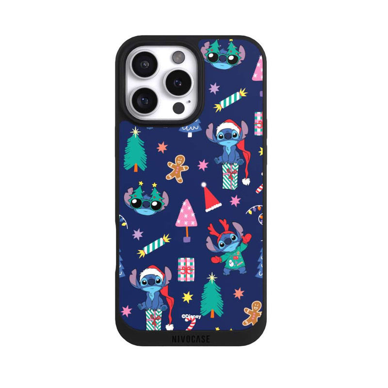 iPhone 16 Pro Max NIVOpure Stitch Weihnachtsmuster