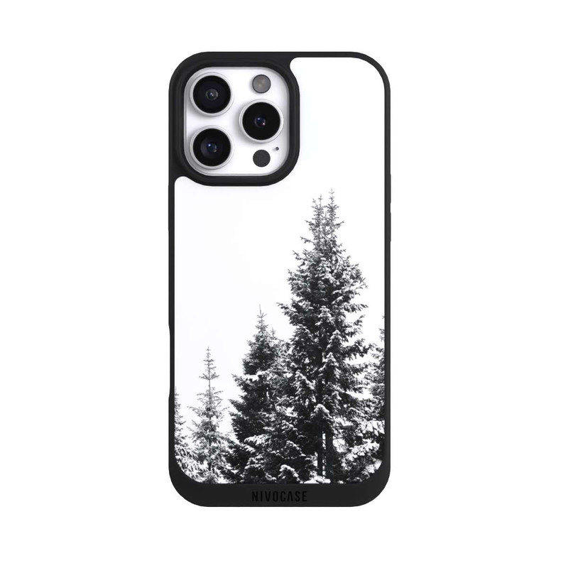 iPhone 16 Pro Max NIVOpure Schneebedeckte Tannen