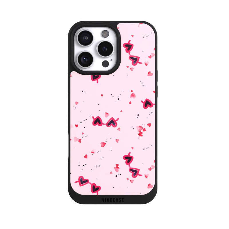 iPhone 16 Pro Max NIVOpure Lunettes de soleil Saint Valentin Coeurs