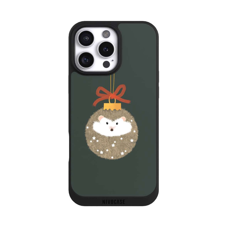 iPhone 16 Pro Max NIVOpure hérisson de Noël