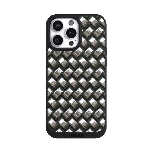 Apple iPhone 16 Pro Max NIVOpure Glamour Silver Metal