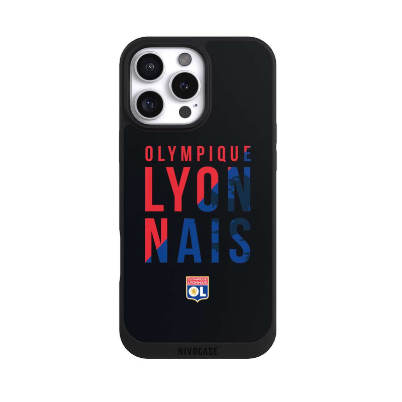 iPhone 16 Pro Max NIVOpure OL bleu et rouge