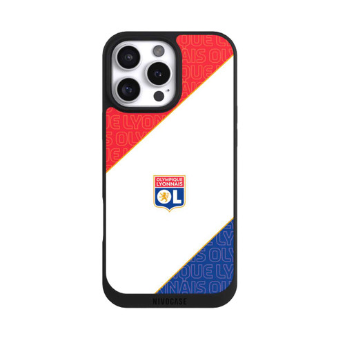 Apple iPhone 16 Pro Max NIVOpure Logo OL rouge et bleu