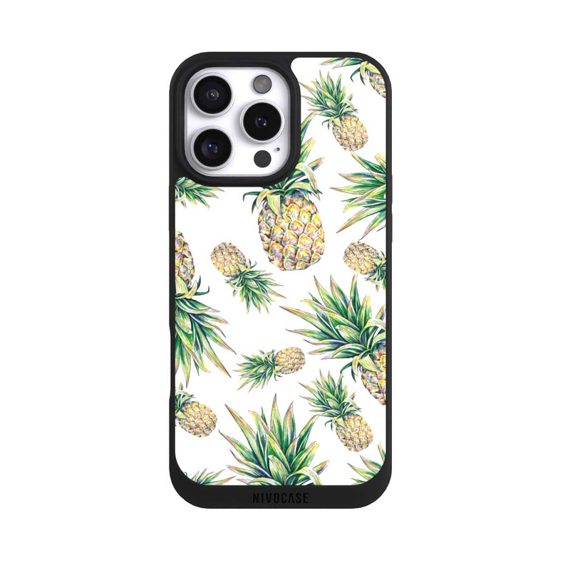 iPhone 16 Pro Max NIVOpure Pineapple-weißer Hintergrund 