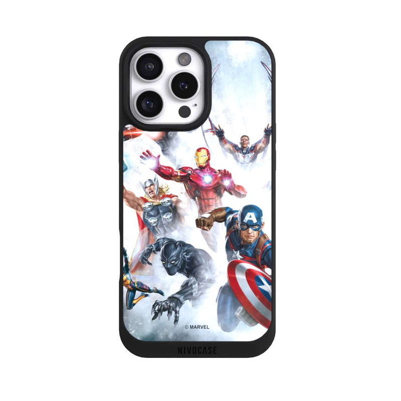 iPhone 16 Pro Max NIVOpure Les Avengers vous sautent dessus