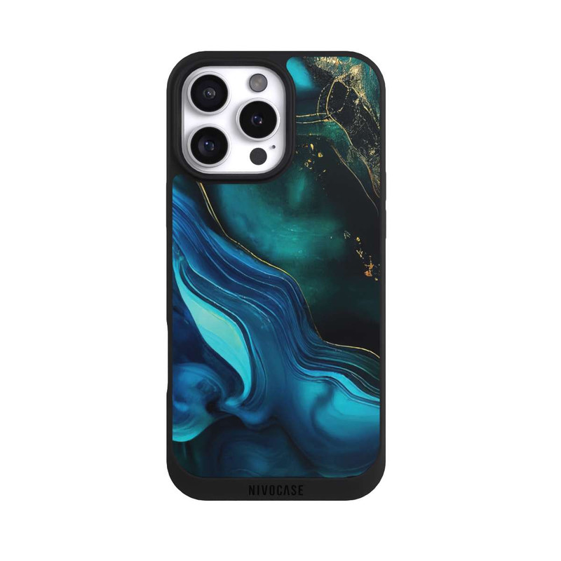 iPhone 16 Pro Max NIVOpure Blaugoldene Tinte