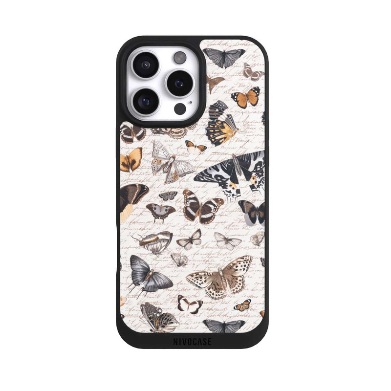 iPhone 16 Pro Max NIVOpure Schmetterling Muster Boho