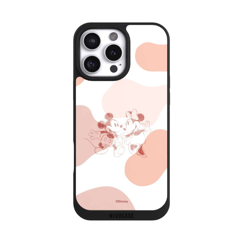iPhone 16 Pro Max NIVOpure Micky and Minnie halten händchen Boho