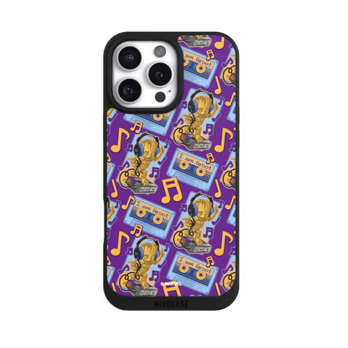 Apple iPhone 16 Pro Max NIVOpure Groot Comic Headphones Guardians of the Galaxy