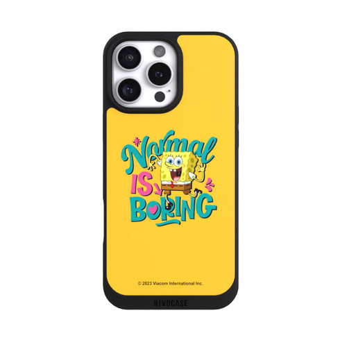 Apple iPhone 16 Pro Max NIVOpure Spongebob Normal Is Boring
