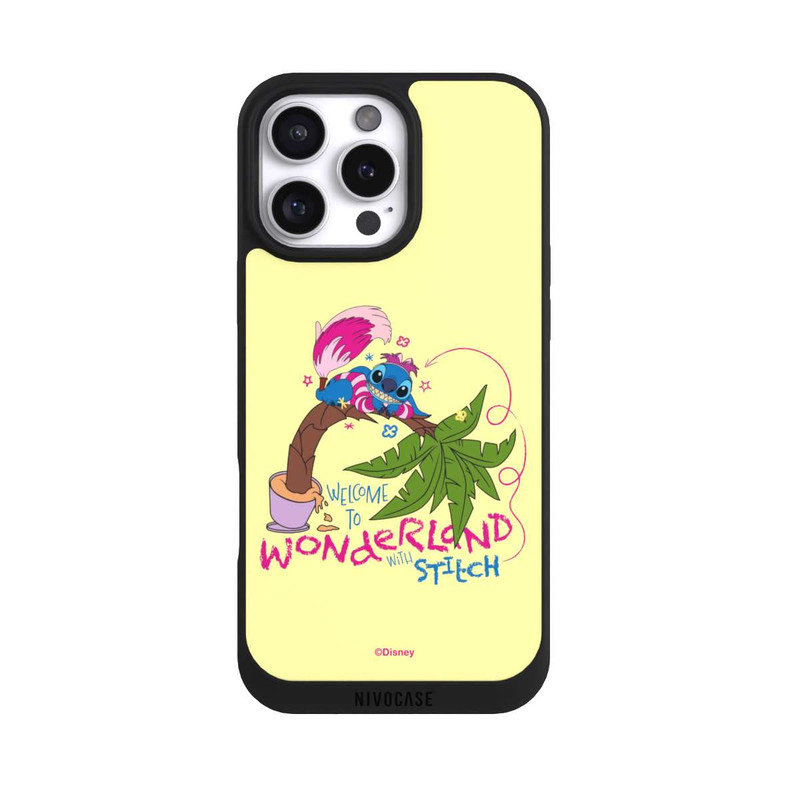 iPhone 16 Pro Max NIVOpure Stitch as Cheshire Cat