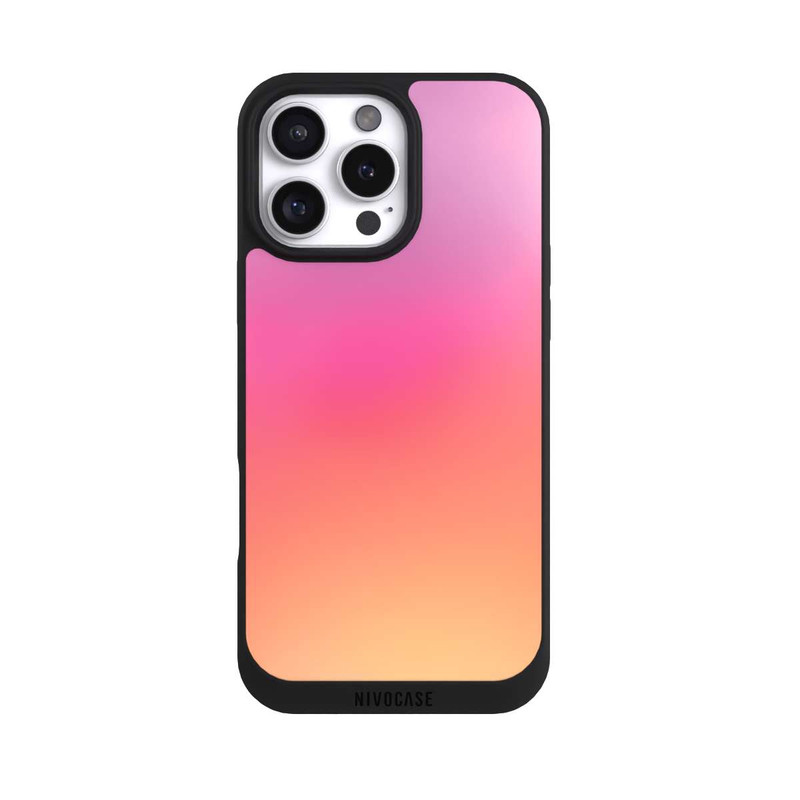 iPhone 16 Pro Max NIVOpure Pastell Pink Glitch