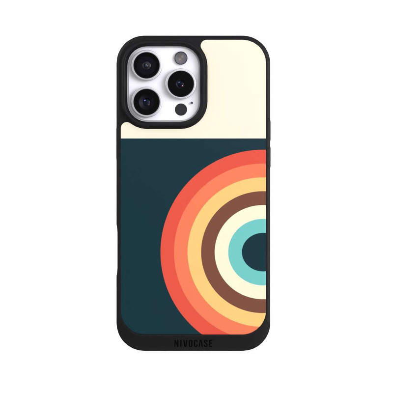 iPhone 16 Pro Max NIVOpure Retro Circle Colours