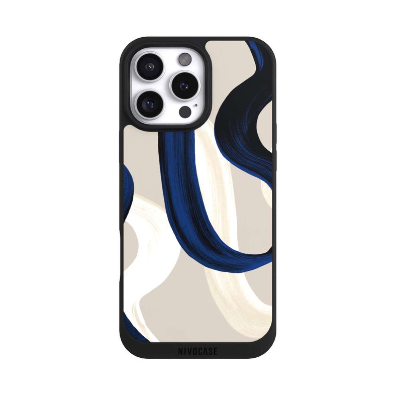 iPhone 16 Pro Max NIVOpure Abstrakte Pinselstriche 80