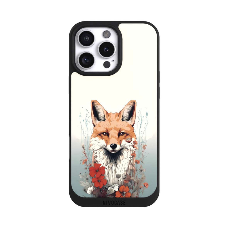 iPhone 16 Pro Max NIVOpure  Fox with Flowers
