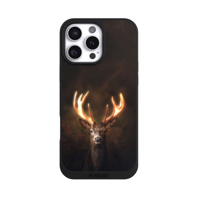 iPhone 16 Pro Max NIVOpure Hirsch Goldenes Geweih