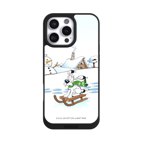 Apple iPhone 16 Pro Max NIVOpure Idéfix fait du traîneau