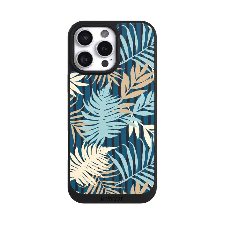 iPhone 16 Pro Max NIVOpure Palm Garden Beige Pattern