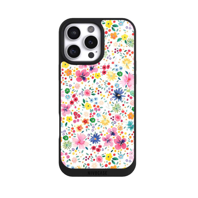 iPhone 16 Pro Max NIVOpure Millefleurs Pink Spring Garden