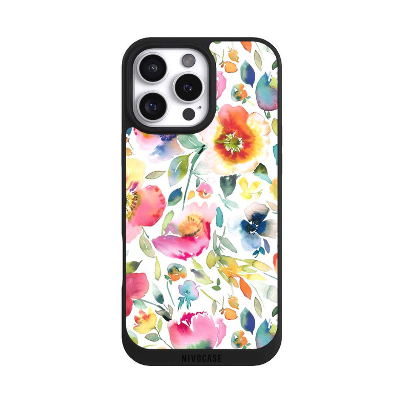 iPhone 16 Pro Max NIVOpure Psychedelic Poppies Multicolor