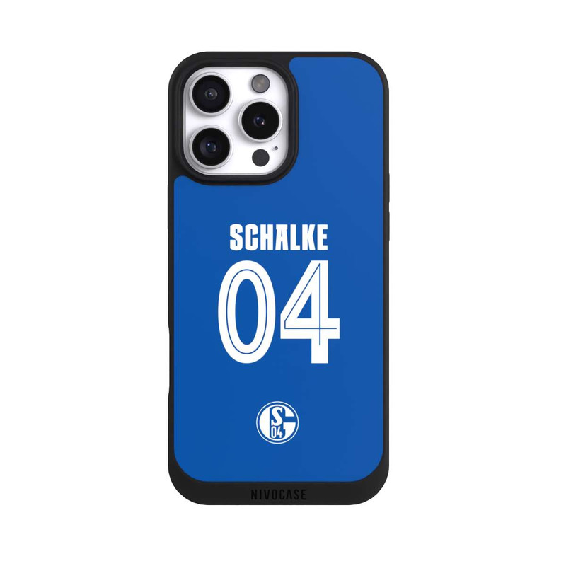 iPhone 16 Pro Max NIVOpure Schalke 04 Hellblau