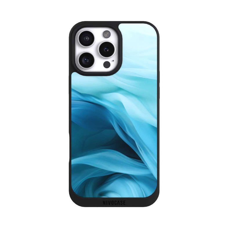 iPhone 16 Pro Max NIVOpure Smooth Blue Texture