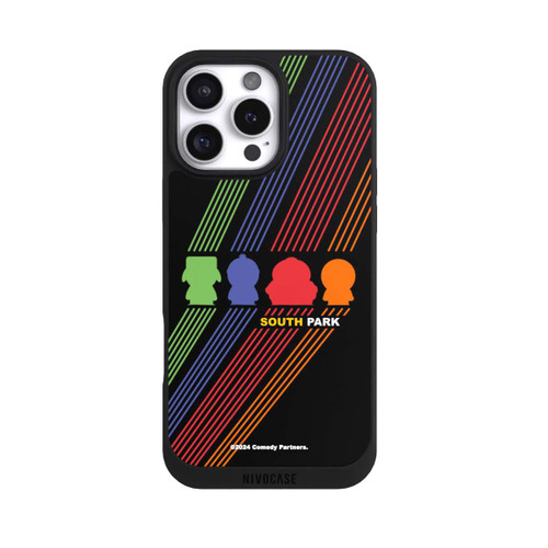 Apple iPhone 16 Pro Max NIVOpure South Park Boys Colored Stripes
