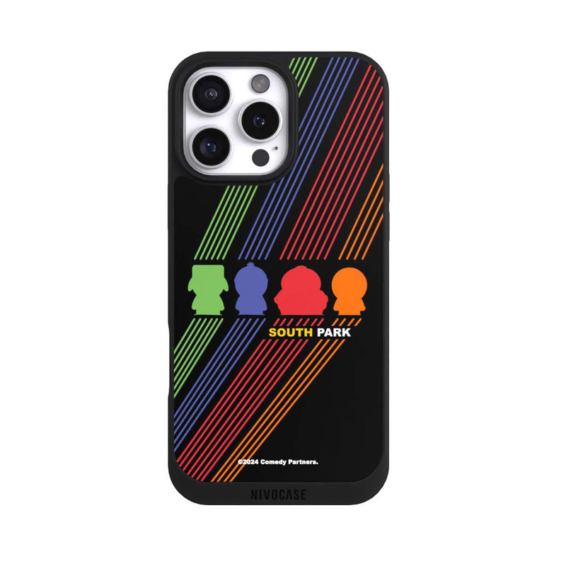iPhone 16 Pro Max NIVOpure South Park Boys Colored Stripes